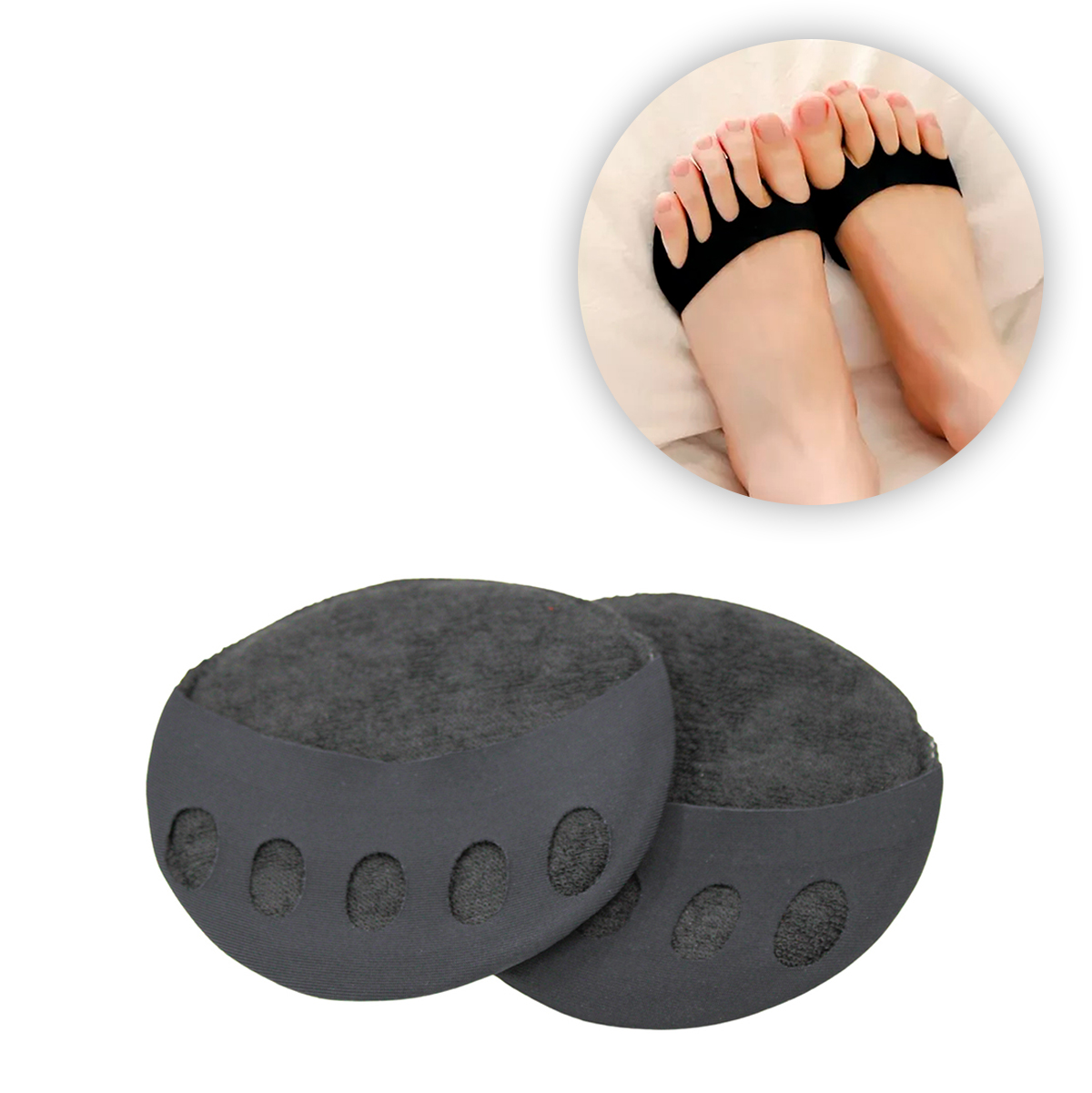 Protetor De Pé Almofada Para Salto Alto -...